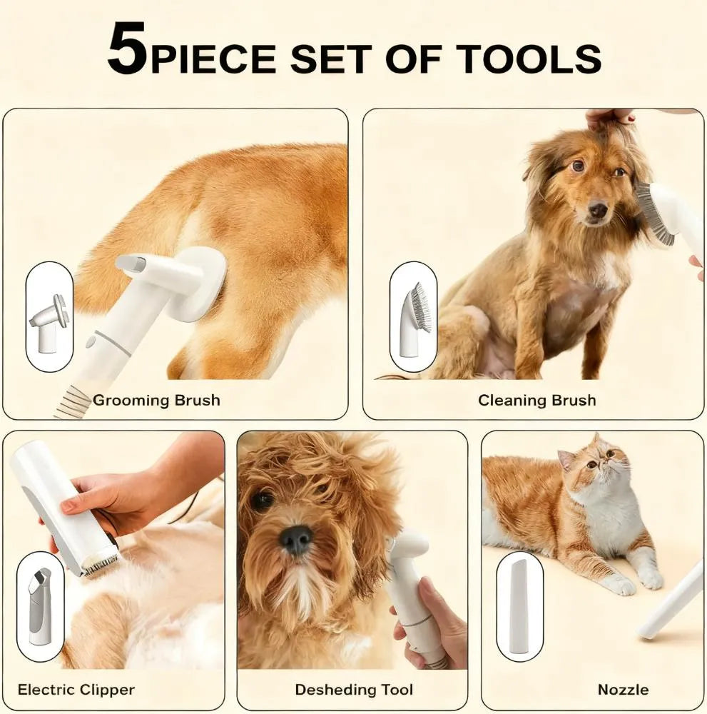 Professional Pet Grooming Kit for Dogs